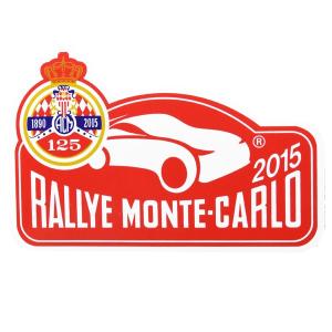 Rally Monte Carlo 2015オフィシャルステッカー(Club 125周年メモリアル)　19869｜itazatsu
