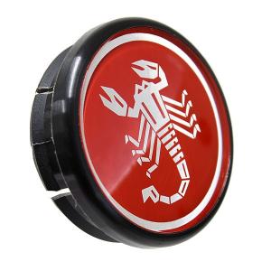 アバルト（ABARTH） アバルト純正ホイールセンターキャップ(グリーン 