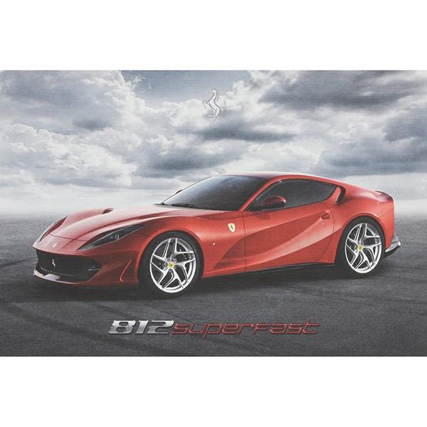 フェラーリ純正 812superfastテクニカルカード　20700