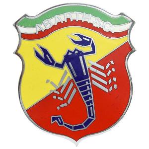 アバルト（ABARTH） アバルト&C七宝エンブレム (Large-A) 4335