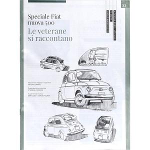 Le veterane si raccontano FIAT 500 CLUB ITALIA会報誌60周年スペシャル版　20863｜itazatsu