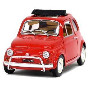 FIAT（フィアット） 1/24 500ミニチュアモデル(レッド) 18205