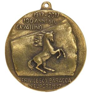 フェラーリ創立70周年&Cavallino by Francesco Baracca100周年メモリアルメダル　21236｜itazatsu