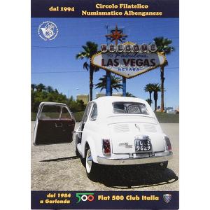 フィアット FIAT 500 CLUB ITALIA ポストカード-VEGAS-　21988｜itazatsu