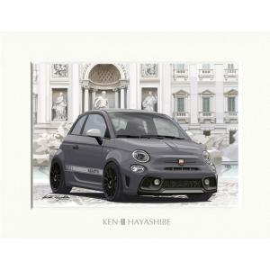 【塗装済み】FIAT ABARTH ボディ 塗装済み】FIAT ABARTH ボディ WIDE BODY KIT for ABARTH595/695