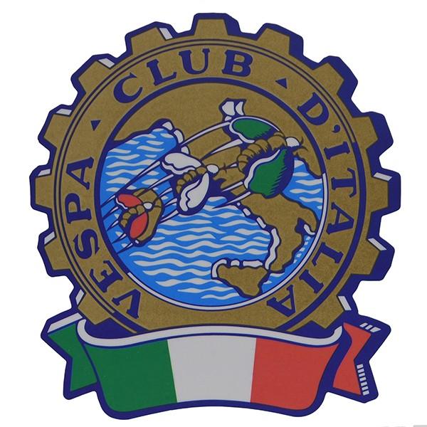 ベスパ Vespa Club ITALIA エンブレムステッカー　22744