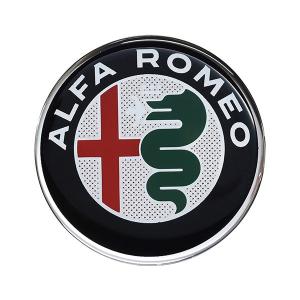 アルファロメオ（ALFA ROMEO） Newエンブレム3Dステッカー(48mm) 19497