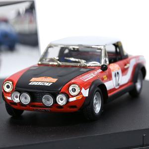 1/43 フィアット 124 アバルト Rally ミニチュアモデル-1973-(M.Verini / A.Torriani#12)　23132｜itazatsu