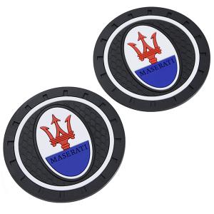 マセラティ ドリンクホルダーコースター(72mm/2枚セット)