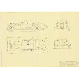 アルファロメオ（ALFA ROMEO） 6C 2500 SS ala spessa Turing 1939完成