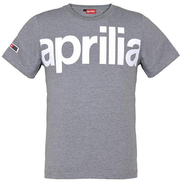 アプリリアオフシャルライフスタイルTシャツ(グレー)　23862