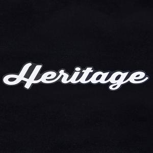 Heritageロゴステッカー(ホワイト/クリアベース)　24069