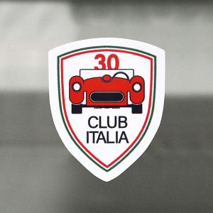 CLUB ITALIA 30周年記念エンブレムステッカー S　24408｜itazatsu