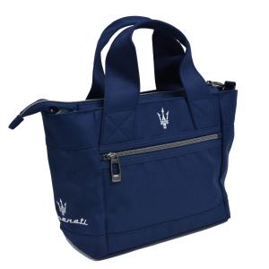 美品　マセラティ純正ラウンドトートバッグ　カートバッグ　ショルダーバッグ Maserati（マセラティ） マセラティ純正ラウンドトートバッグ/ブラック