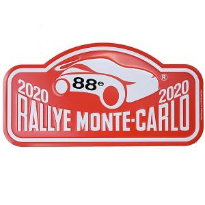 Rally Monte Carlo 2020オフィシャルメタルプレート(Large)　24650｜itazatsu