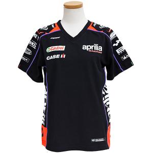 Aprilia RACING 2023オフィシャルチームレディースTシャツ　24911｜itazatsu