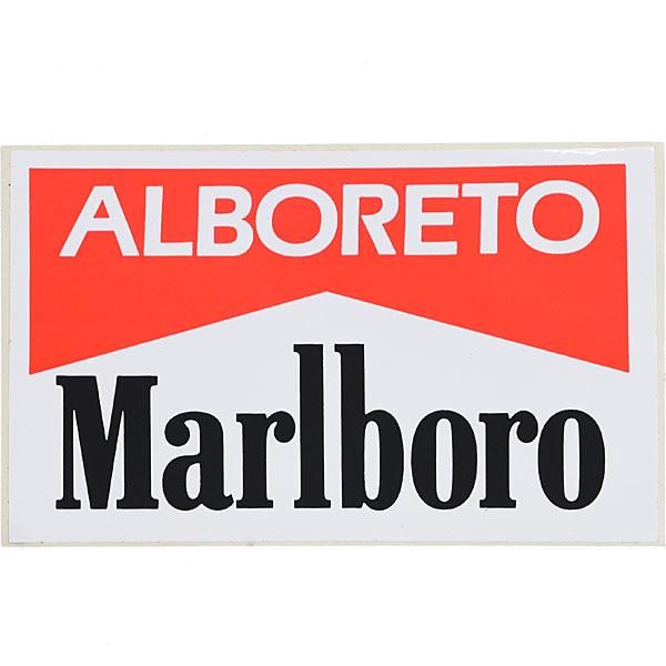 スクーデリアフェラーリ Marlboroステッカー(M.Alboreto)　24986