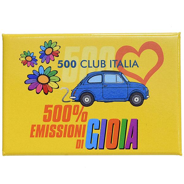 フィアットFIAT 500 CLUB ITALIAマグネット　24990