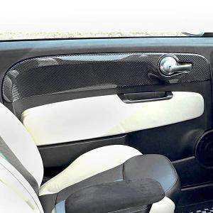 アバルト（ABARTH） ABARTH 500 595 695 カーボン シフト ゲートカバー