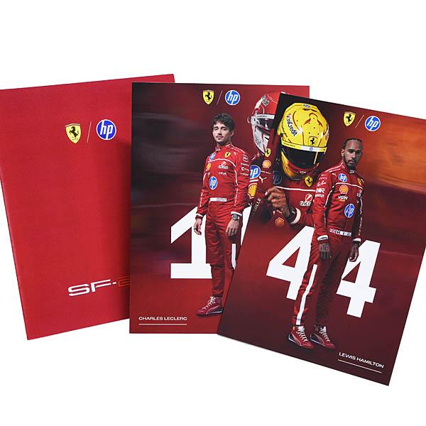 スクーデリアフェラーリSF-25プレスリーフレット＆ドライバーズカードセット　26218