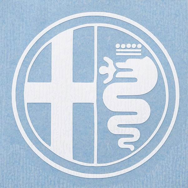 全5色 アルファロメオエンブレムステッカー(切り抜きタイプ)　327