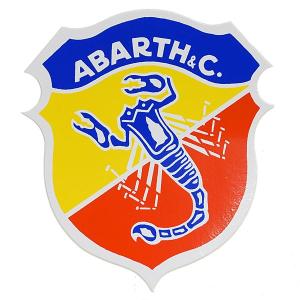 アバルト（ABARTH） アバルト&C七宝エンブレム(フラッシュ) 4344