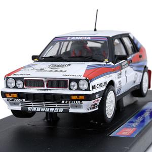 1/18 ランチアDelta HF Integrale 8V 1000 Lakes Rally 1988 No.1 ミニチュアモデル(Sun Ster)　5167｜itazatsu