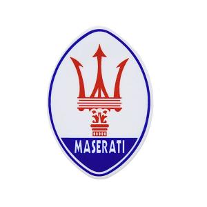 Maserati（マセラティ） エンブレムステッカー (Medium) 5374