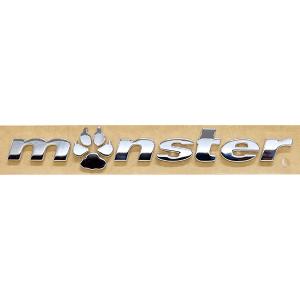 フィアット純正 New Panda用monsterロゴエンブレム　7124｜イタリア自動車雑貨店ショッピング