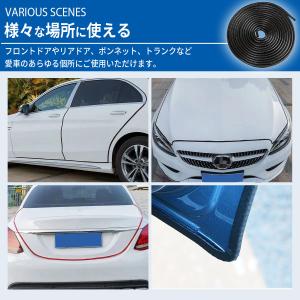 ドアモール 車 ドアエッジモール 黒 ドアガー...の詳細画像3