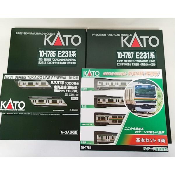 KATO 10-1784 E231系1000番台 東海道線(更新車) 基本+10-1785 増結セッ...