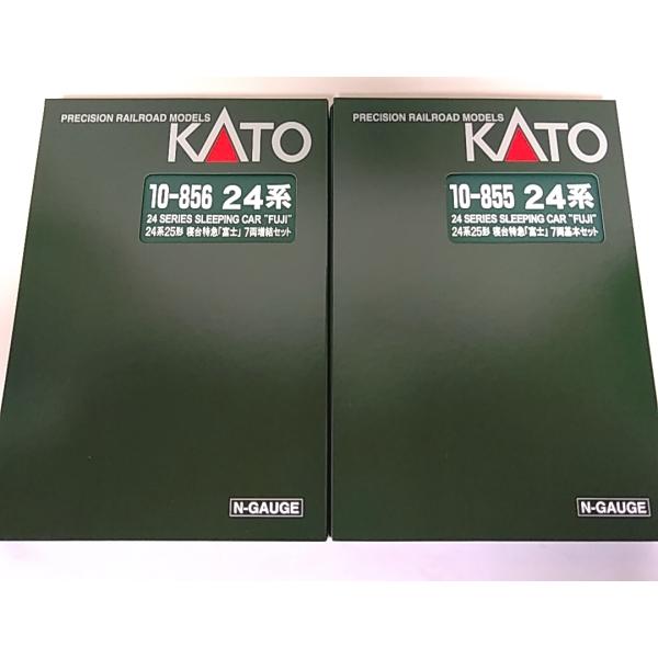 KATO  10-855 24系25形 寝台特急 富士 基本7両セット+ 10-856 増結セット ...