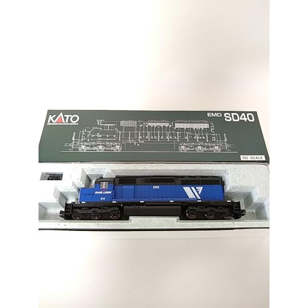 KATO 37-6325 (HO)EMD SD40 I＆M Rail Link ＃202