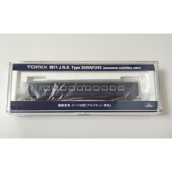 TOMIX 9511 国鉄客車 スハフ42形（アルミサッシ・青色）　トミックス　Nゲージ