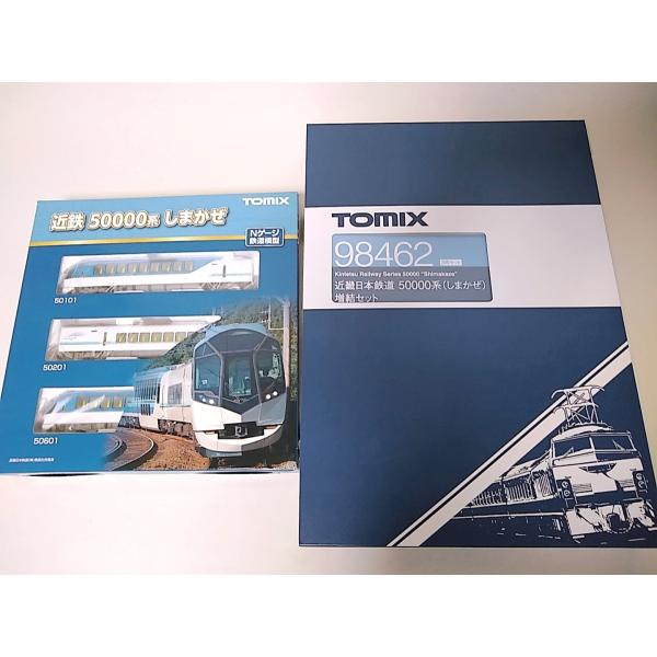 TOMIX 98461 近畿日本鉄道 50000系（しまかぜ）基本セット + 98462 増結セット...
