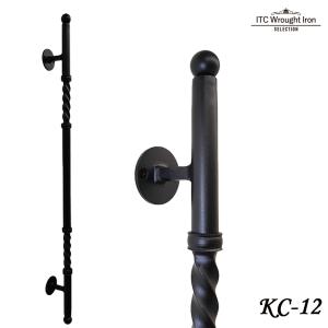SK-3R02】右付け用 アイアン 手すり 玄関 おしゃれ L型手すり つや消し