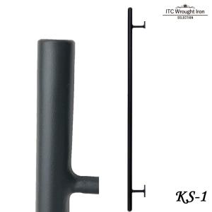 【KS-1】ロートアイアン 縦付け手すり スタ...の詳細画像1