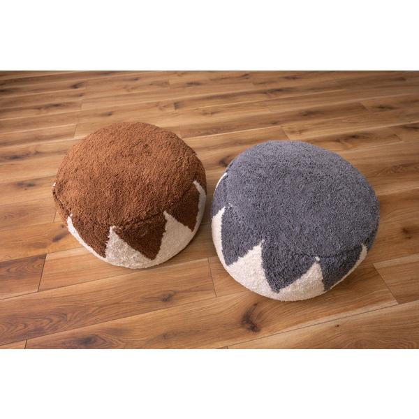ラウンドスツール FAB-001 ビーズクッション オットマン 軽量 ビーズスツール 腰掛 リビング