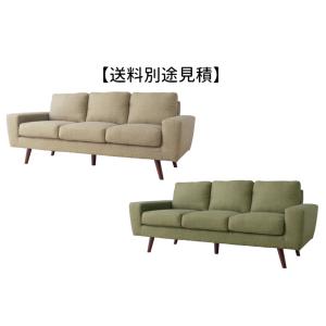 ルシア 3人掛 GS-88 ソファ シンプル ナチュラル リビング Cafe カフェ 肘掛付き 新生活 【送料別途見積】｜itcom-ec