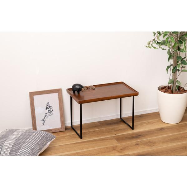 ミニテーブル S GT-313BR テーブル 机 デスク サイドテーブル コーヒーテーブル 棚 小物...