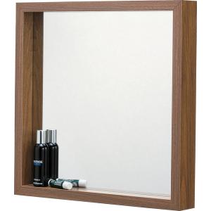 ミラー L MU-034 42×42cm 壁掛...の詳細画像1