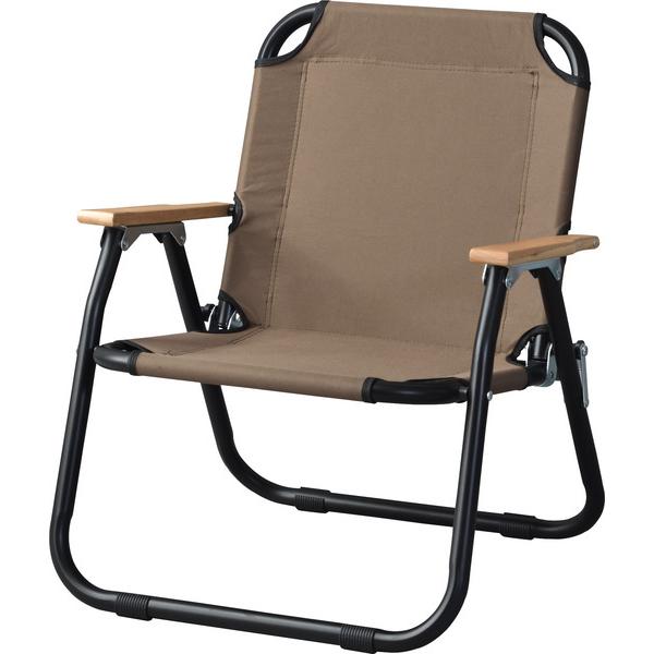 フォールディングチェア1Ｐ OLC-621 1人掛け 折りたたみチェア 肘付き 天然木 ピーチ 折り...