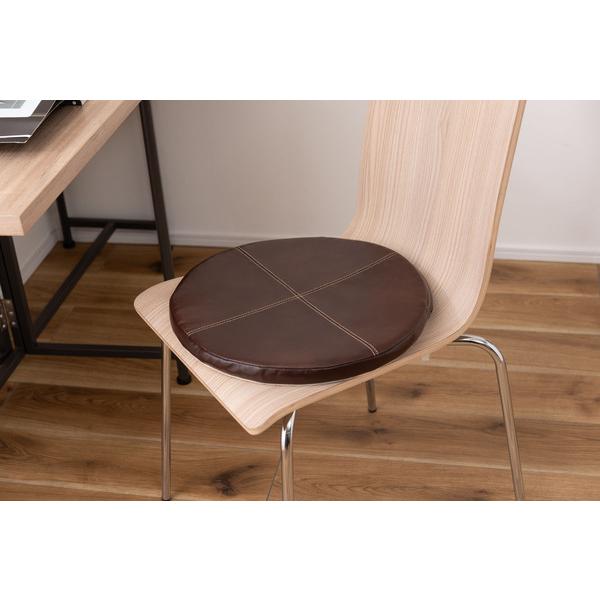 シートクッション SC-10 クッション 椅子用クッション 座面クッション ボンデッドレザー レザー...