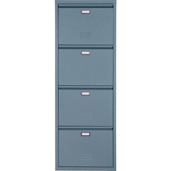 ラルド シューズラック 4D TPN-34 ロッカー風 靴箱 ４段 アメリカン ガレージ スクール