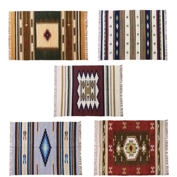 キリムラグ TTR-107 ラグマット リビング ダイニング キッチン 台所 玄関 フローリング 絨...