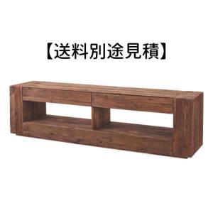 ローボード  WE-889 木製 テレビ台 TV台 作業台 ディスプレイ アンティーク リビング モ...