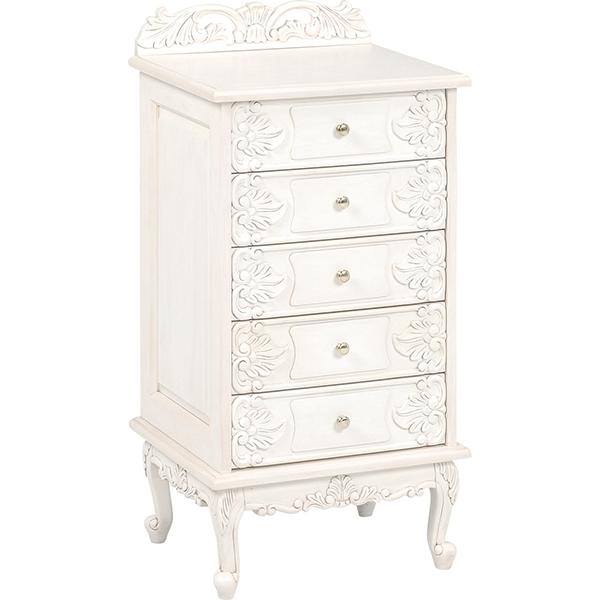 ヴィオレッタシリーズ チェスト RCH-1754AW アンティークホワイト ホワイト 白 収納
