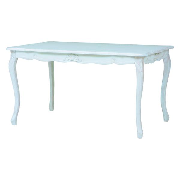 ハンプトンシリーズ ダイニングテーブル  RKT-1692AW アンティークホワイト テーブル 机 ...