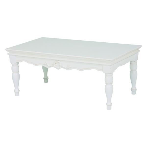 ハンプトンIIシリーズ テーブル RT-1580 ホワイト 白 机 デスク センターテーブル