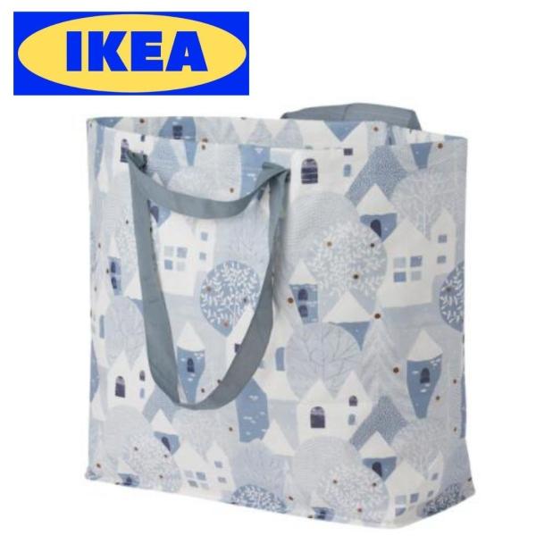 IKEAイケア PRYLTA プリルタ ホワイト/ライトブルー 大容量